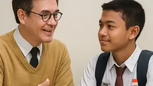 Ilustrasi guru wali (Sumber: copilot)