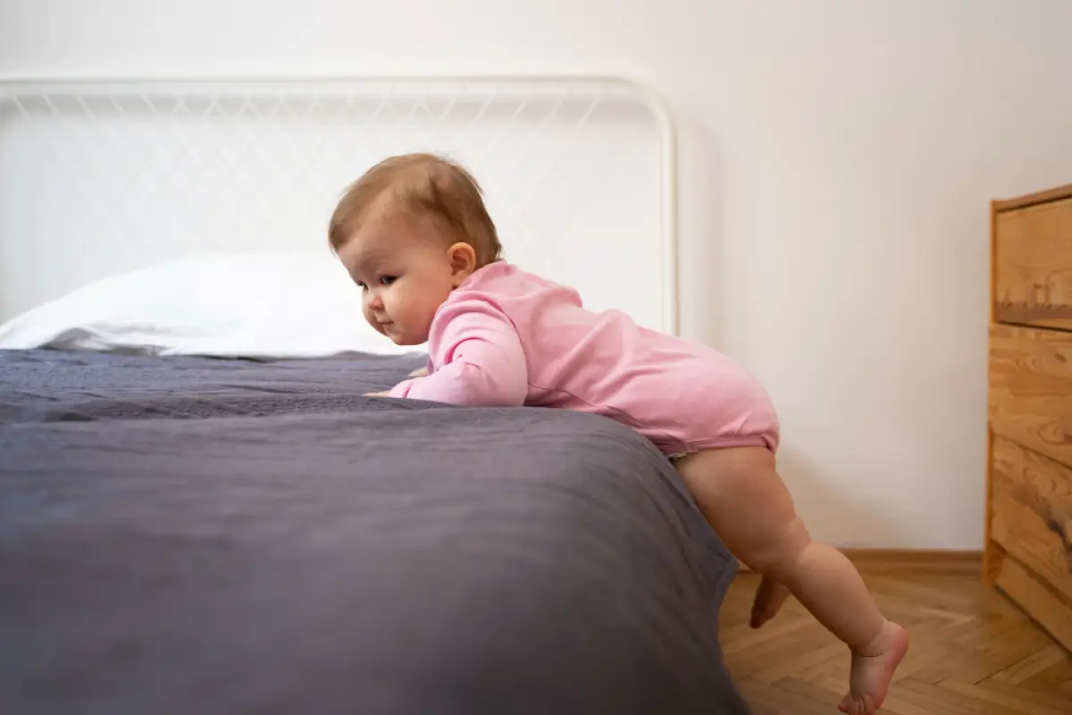 4 Tips Pertolongan Pertama Saat Bayi Terjatuh dari Tempat Tidur! Simak Cara Mencegahnya