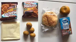 Menu Snack di SDN 1 Cibodas, Kecamatan Bojonggenteng, Kabupaten Sukabumi. (Sumber : Istimewa.).