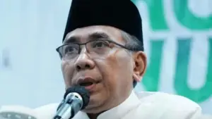 Ketua Umum Pengurus Besar Nahdlatul Ulama (PBNU) Yahya Cholil Staquf alias Gus Yahya (Sumber: nu online)