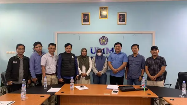 Kuasa Hukum GM dan Korban Asusila Bertemu KPAI dan PP Muhammadiyah di Kampus UMMI Sukabumi. (Sumber : Istimewa.).