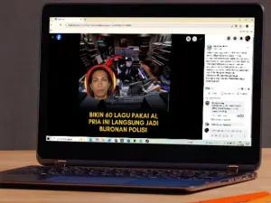 Modus Penipuan: Pelaku (Luciano) menipu korbannya dengan menjanjikan pembuatan 60 lagu secara manual/orisinal dengan harga mahal (sekitar Rp 2 juta per lagu, total sekitar Rp 120 juta). (Tangkapan layar Facebook: @Dapur Gombress)