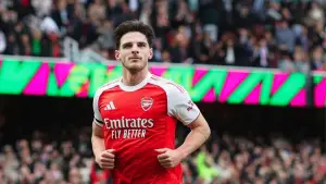 Declan Rice, gelandang Arsenal, ingatkan pada para rekan setimnya untuk tak jumawa seteleh mengalahkan Bayern Munchen 3-1 (Sumber: instagram/@declanrice)