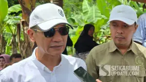 Anggota DPRD Jawa Barat Hasim Adnan dan Anggota DPRD Kabupaten Sukabumi Bayu Permana (Sumber: sukabumiupdate)