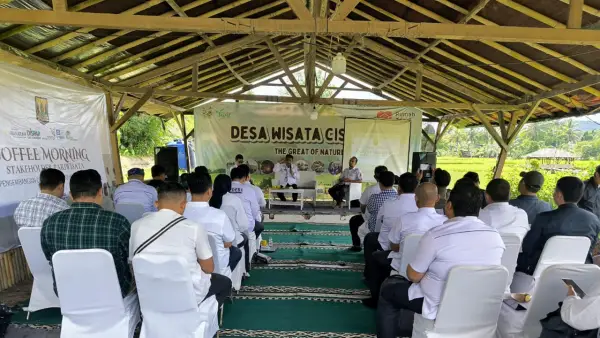 Kegiatan Penyusunan Raperbup Desa Wisata, di Desa Wisata Cisande. Kamis, (27/11/25) | Foto : Dok. Asidewi