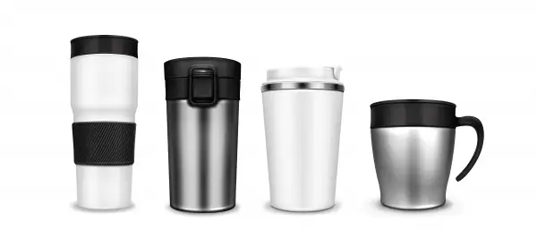 Ilustrasi jenis-jenis tumbler dan kegunaannya (Sumber : Freepik/@upklyak)