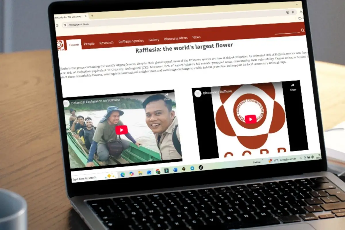 Oxford Akhirnya Akui Kontribusi Peneliti Indonesia dalam Penemuan Bunga Rafflesia di Sumatera