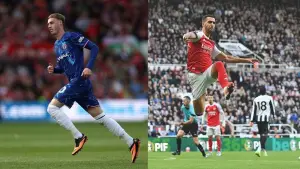 Derby London akan tersaji di pekan ketiga belas Liga Inggris, Chelsea akan kedatangan Arsenal. Cole Palmer dikabarkan akan segera kembali merumput  (Sumber: Instagram/@mikelmerino & @colepalmer10)