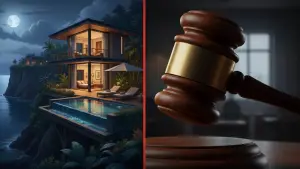 Dalam hak jawabnya, Kuasa Hukum ES sebut Aset vila tidak relevan dengan materi perkara pidana. Foto hanya ilustrasi. (Sumber Foto: Google Gemini/AI)