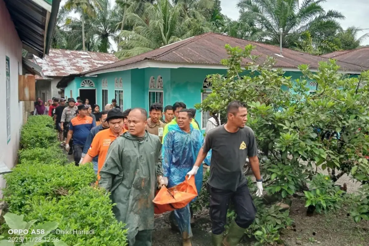 Sebanyak 74 orang meninggal dunia di Kabupaten Agam, Provinsi Sumatra Barat, akibat bencana cuaca ekstrem. Operasi pencarian dan pertolongan masih terus dilakukan tim gabungan hingga hari ini, Sabtu (29/11).