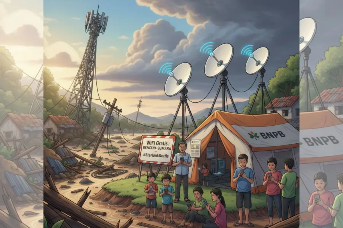 Setelah Starlink Gratis Berakhir, Bagaimanakah Koneksi Internet Pasca-Bantuan Bencana?