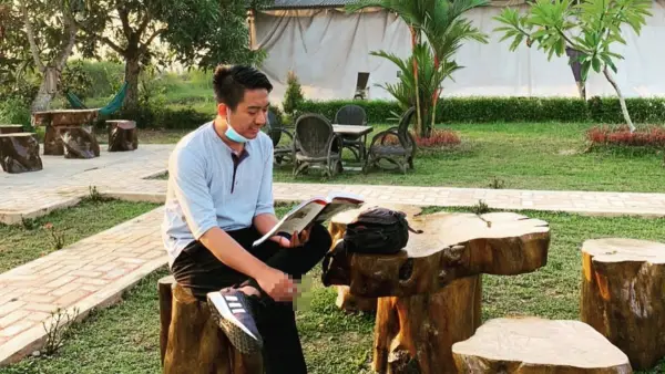 Dede Heri, Sekjen Rumah Literasi merah putih dan fungsionaris PB HMI (Sumber: dok Rumah Literasi Merah Putih)