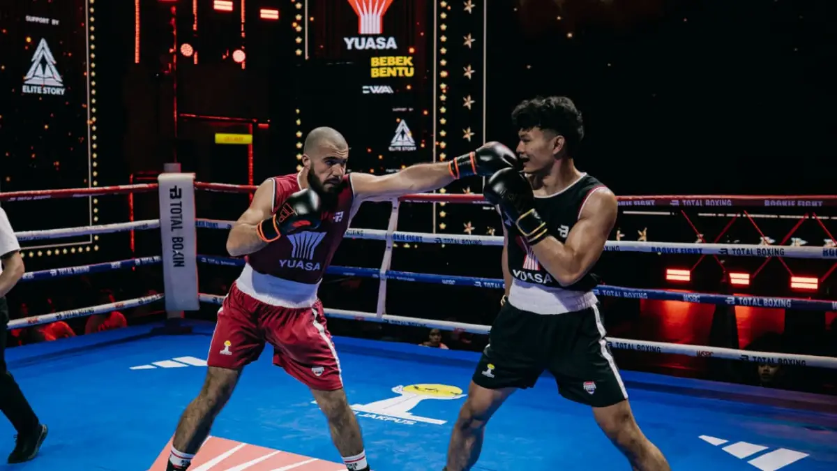 Mahasiswa Internasional NPU Juara 2 Rookie Fight Boxing Jakarta 2025