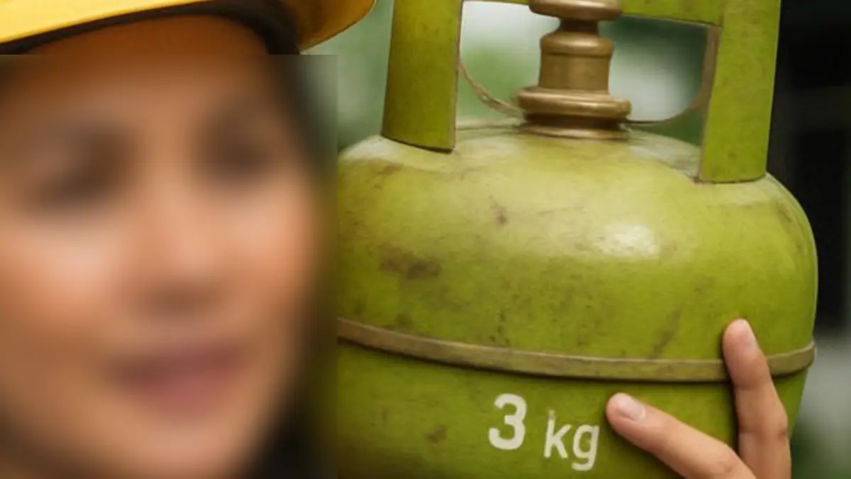 Pelakunya Cewek, Di Sukabumi Lagi Rame Rekaman CCTV Maling Tabung LPG