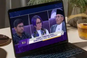 Tangkapan layar debat panas Saling Sanggah Greenpeace dan PBNU soal Tambang Nikel Raja Ampat | ROSI di Kompas TV (Sumber:youtube)