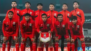 Starting line up Timnas Indonesia U-23 saat menghadapi Malaysia di ajang ASEAN Championships 2025 lalu (Sumber: Instagram/@donytripamungkas)