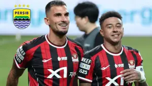 Marko Duganzic dan Jese Lingard setelah berhasil memberikan kemenangan bagi timnya, FC Seoul di K-League. (Sumber: Instagram/@m.dugandzic)