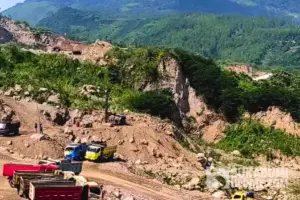 Tambang Pasir Galunggung, Kabupaten Tasikmalaya (Sumber: istimewa)