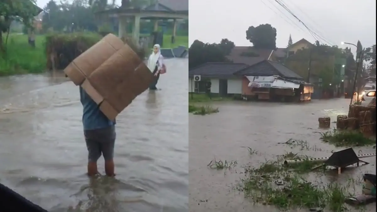 Hujan Ekstrem Picu Banjir dan Longsor di 7 Titik Kota Sukabumi, Satu Rumah Rusak