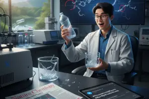 Akhirnya Plastik Tahu Kapan Harus 'Mati' dengan Menghancurkan Dirinya Sendiri. (ilustrasi: gemini)