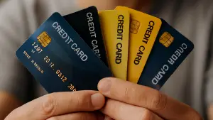 ilustrasi kartu kredit (Sumber: copilot)