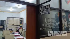 Ruang Unit PPA Satreskrim Polres Sukabumi. | Foto: SU/Ilyas Supendi