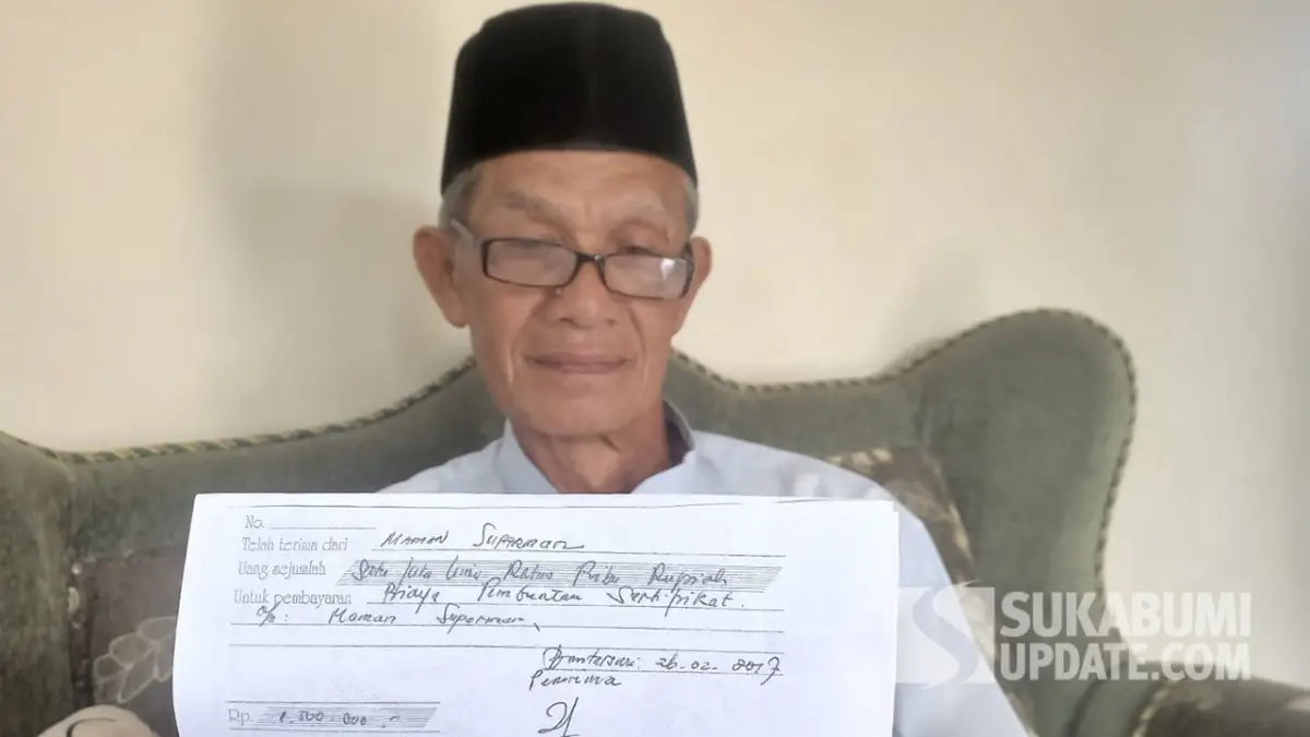 Warga Bantarsari Sukabumi Bingung, Penanggung Jawab Program PRONA Meninggal Dunia