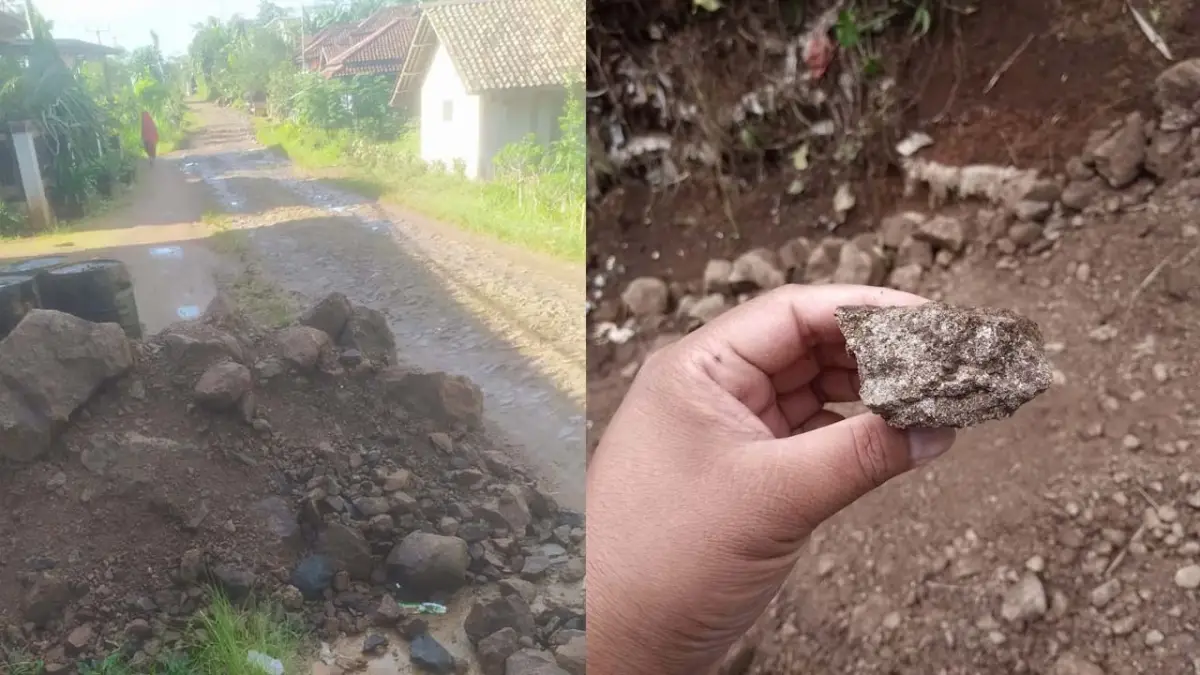 Kualitas Material Pengaspalan Jalan Purabaya Sukabumi Disorot, Warga Khawatir Tak Tahan Lama