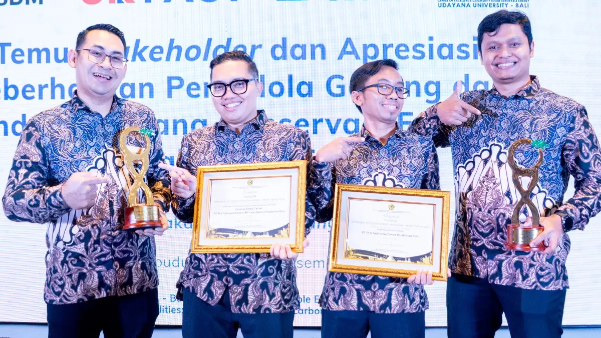 Transformasi JPR Green Ecosystem: PLN IP UBP Pelabuhan Ratu Raih Double Winner PEEN 2025