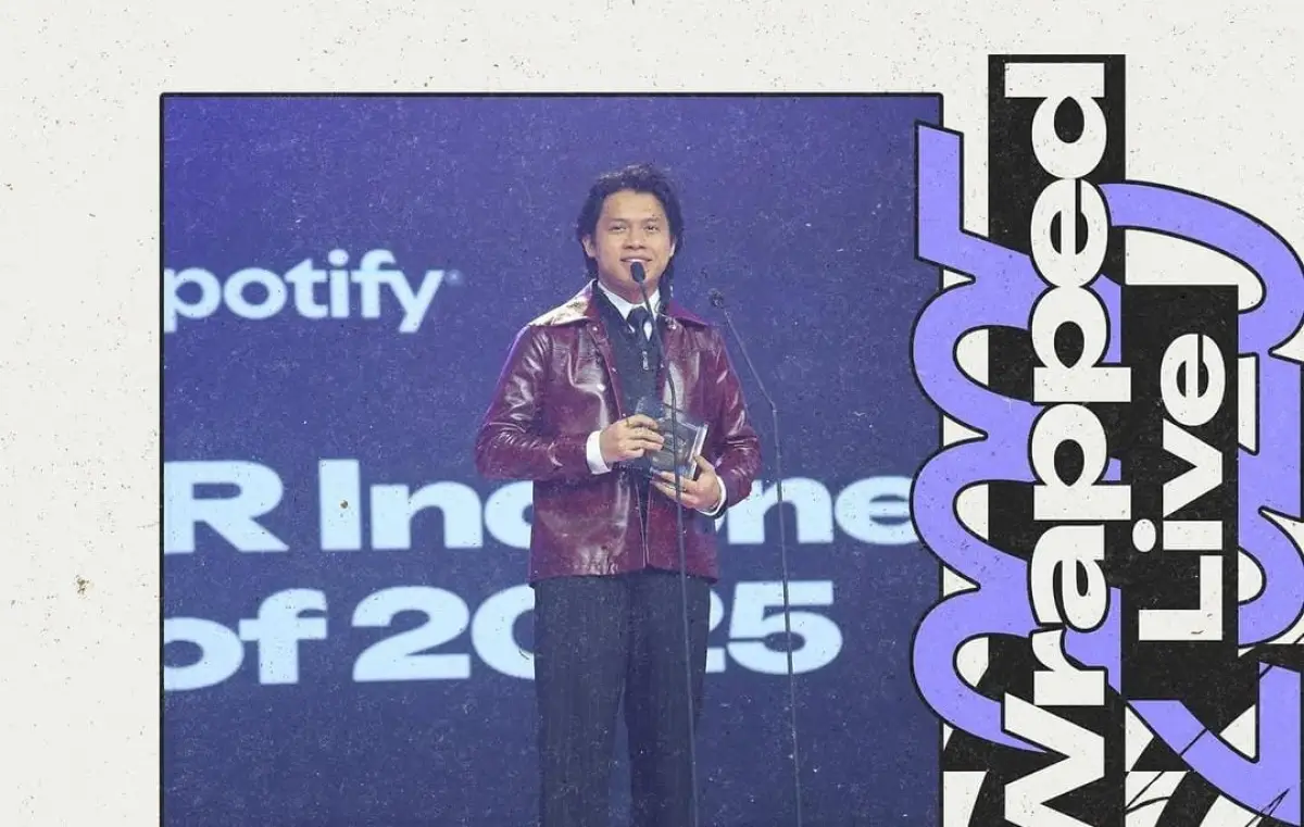 Ada Rony Parulian, Daftar Lengkap Artis Teratas Spotify Wrapped Live Indonesia 2025