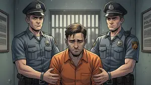 Ilustrasi - Kasus Dugaan Asusila ‘Walid Versi Sukabumi’, Oknum Guru di Surade Resmi Ditahan Polisi. (Sumber : gemini)