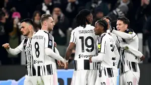 Pemain Juventus tengah merayakan gol ke gawang Cagliari di pekan lalu (Sumber: web/juvetus.com)