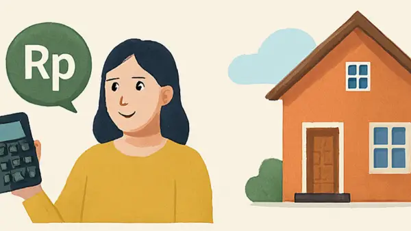 Ilustrasi sewa rumah (Sumber: copilot)