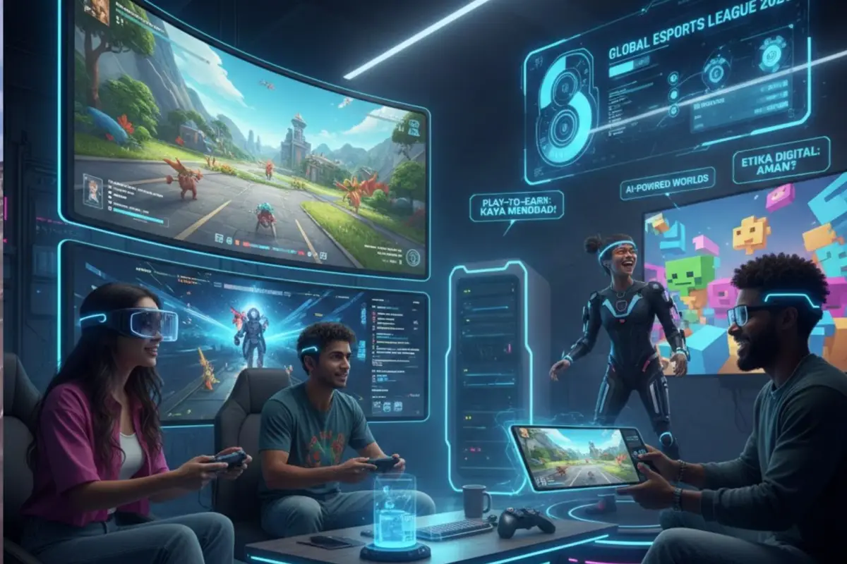 Tren Gaming 2025: Ini Bukan Lagi Game! 3 Bukti Nyata Dunia Virtual 2025 Bikin Kamu Kaya Mendadak atau Bangkrut Total!