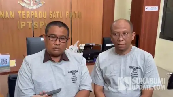 Kasi Pidsus Kejari Kota Sukabumi saat diwawancarai. Selasa (9/12/2025). (Sumber: SU/Turangga Anom)