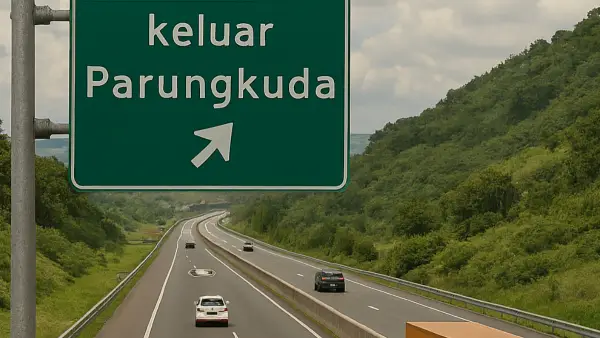 Ilustrasi tol bocimi. Daftar diskon dan gratis tarif tol selama libur natari 2025-2026 (Sumber: edit by copilot)