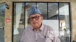 Anggota DPRD Provinsi Jawa Barat dari Fraksi Demokrat, A. Yamin. (Sumber Foto: SU/Ibnu Sanubari)