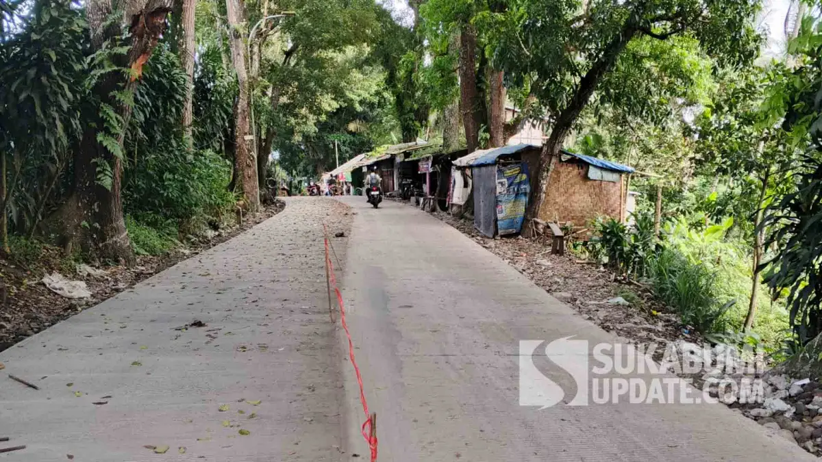 Pengecoran Jalan Parungkuda–Bojongpari Rampung, UPTD PU Cicurug Apresiasi Dukungan Bupati
