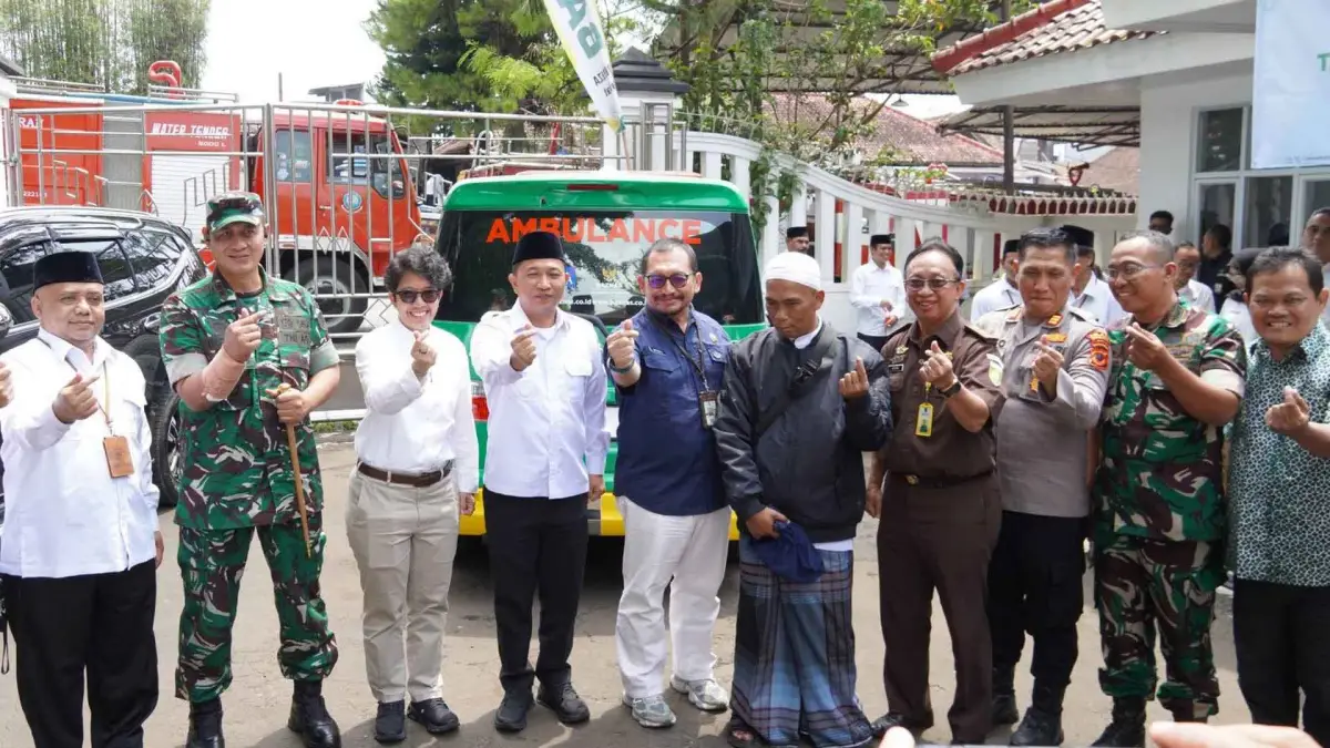 Baznas Sukabumi Dapat Bantuan Ambulans dan Alkes, Wakil Ketua DPRD-Wabup Beri Apresiasi