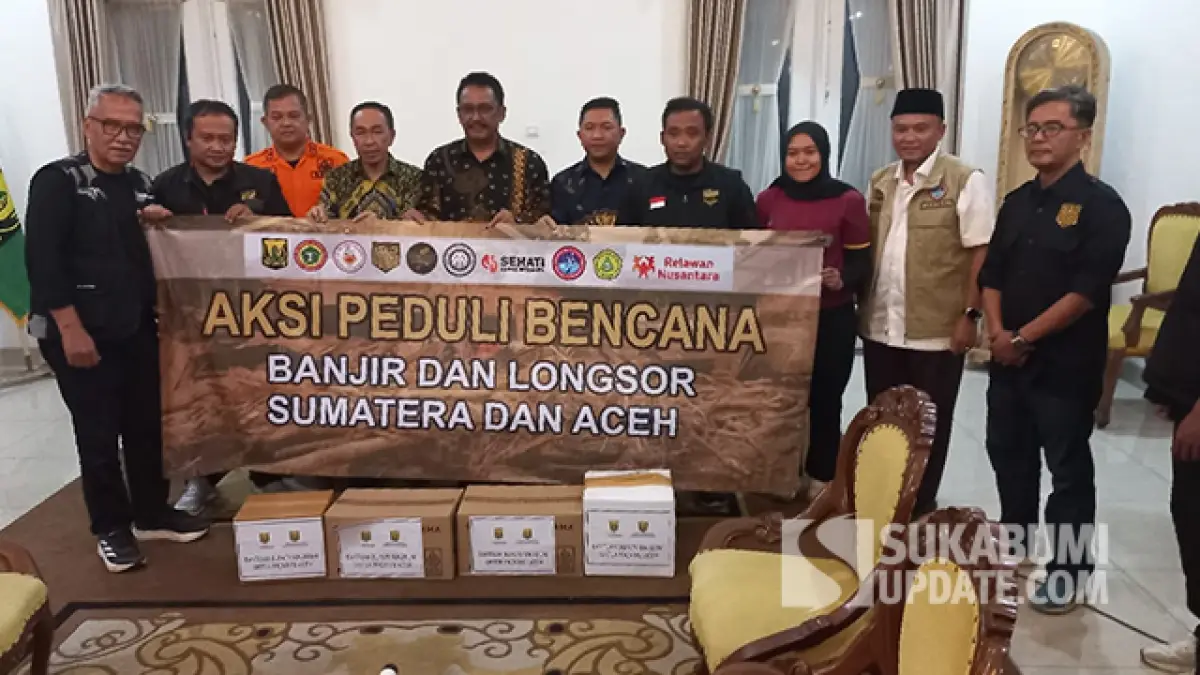 Misi Kemanusiaan Sumatera-Aceh, Bupati dan Wabup Sukabumi Lepas Relawan JAMPE