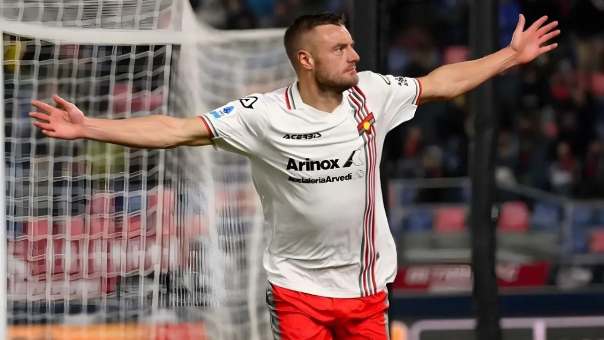 Jamie Vardy Terpilih jadi Pemain Terbaik Serie A Bulan November