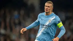 Aksi Erling Haaland saat menghadapi Chelsea di ajang Liga Inggris. (Sumber: Instagram/@erling)