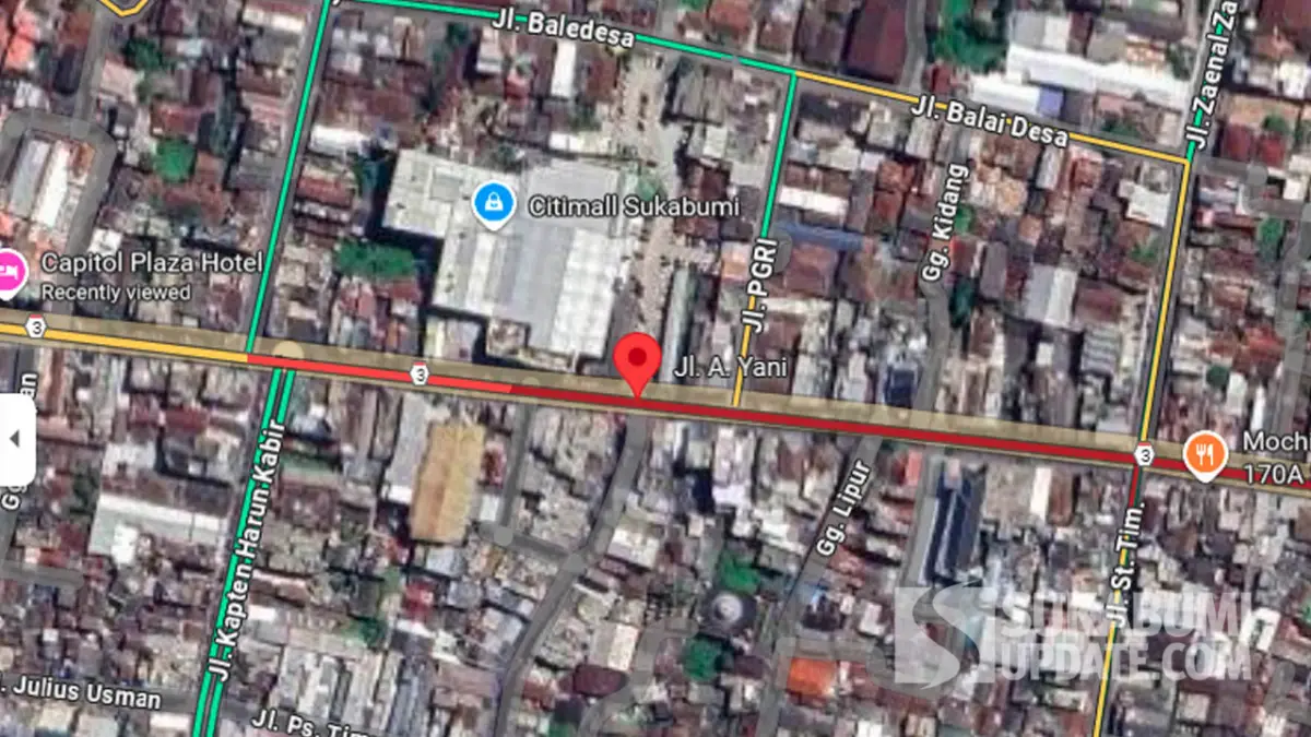 14 Desember Uji Coba CFD di Sukabumi, Jalan Ahmad Yani Siap Bebas Kendaraan