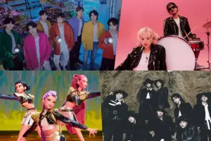 Spotify Wrapped 2025 Rilis Artis, Lagu, dan Album K-Pop yang Paling Banyak Diputar (Sumber : X/@soompi)