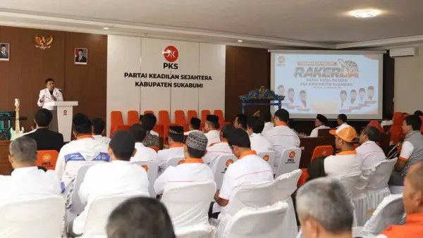 PKS Kabupaten Sukabumi menggelar Rapat Kerja Daerah (Rakerda) pada Sabtu, 13 Desember 2025. (Sumber Foto: Dok. PKS)