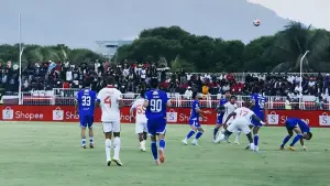 Persib Bandung harus mengakui keunggulan Madura United 2-0 di laga tunda Super League 2025/2026 (Sumber: Instagram/@persib)