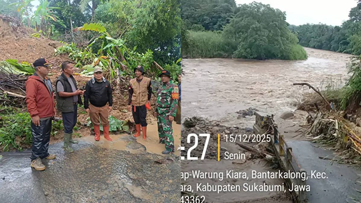 Warungkiara Sukabumi Dilanda Longsor-Banjir, Cuaca Ekstrem Picu Bencana Hidrometeorologi