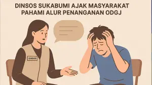 Ilustrasi - Penangan ODGJ memiliki alurnya, Dinsos Sukabumi minta masyrakat pahami langkahnya.. (Sumber : AI/ChatGPT).