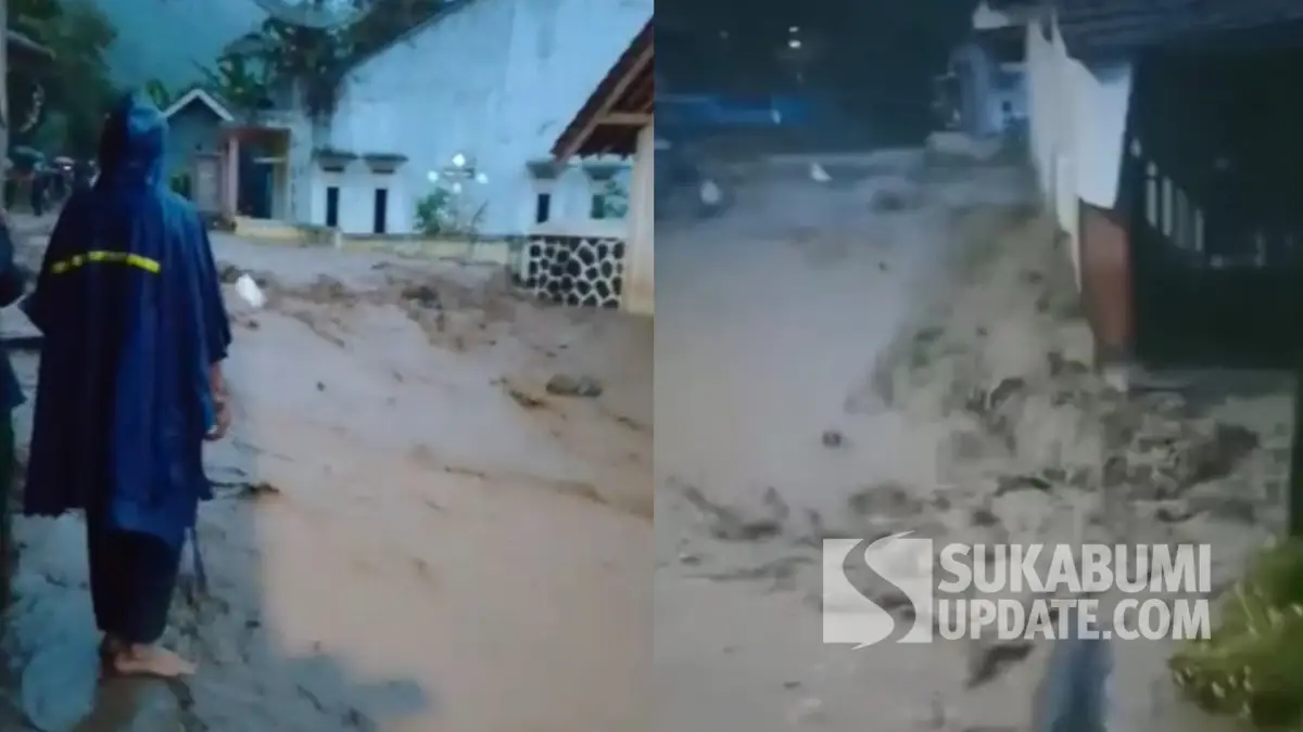 Banjir Luapan Sungai Cibadak Terjang Permukiman di Mekarasih Simpenan, Warga: Makin Parah!