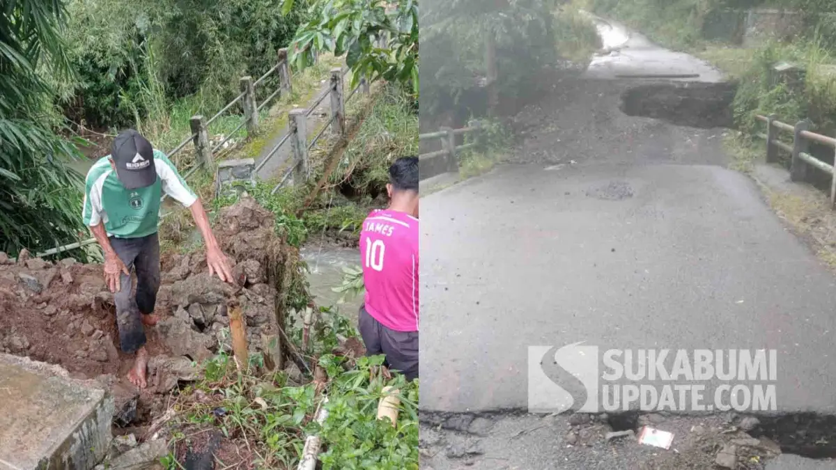 Data Jalan dan Jembatan yang Rusak Terdampak Bencana di Kabupaten Sukabumi 2 Hari Terakhir